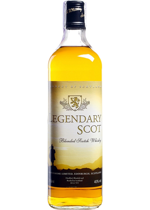 Виски J&W Hardie Legendary Scot Blended Scotch 40°