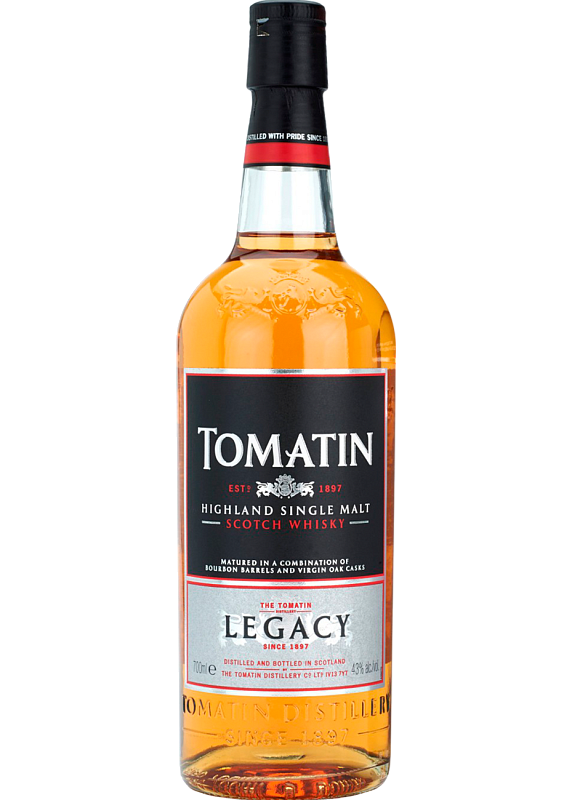 Віскі J&W Hardie Tomatin Legacy Tube 43°