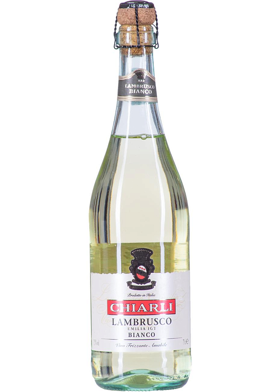 Вино игристое Chiarli Lambrusco dell 'Emilia Bianco белое сладкое 7.5°