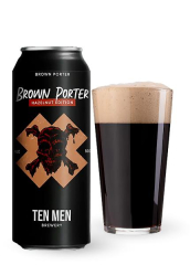 Пиво Ten Men «Brown Porter: hazelnut edition» 0.5л