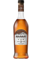 Бренди Ararat 3 года 0.7л