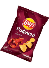 Чипсы «Lays» со вкусом лобстера, 120г