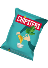 Чипсы картофельные «Chipsters» со вкусом сметаны с зеленью, 70г