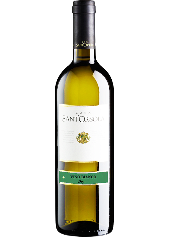 Вино Sant'Orsola Bianco біле напівсолодке 11°