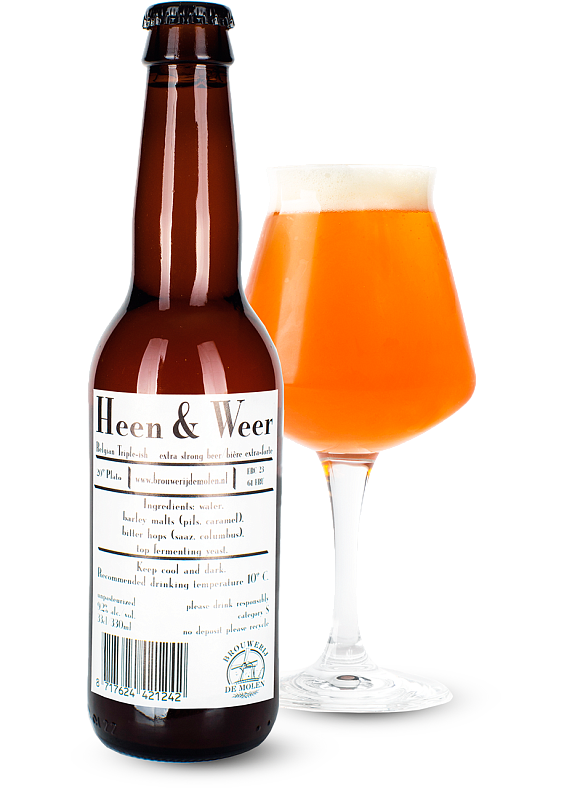 Пиво De Molen «Heen & Weer» світле фільтроване 9.2° купити в Hop Hey | Море Пива Пиво De Molen «Heen & Weer» світле фільтроване 9.2°