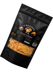 Чипсы сырные Chizosy Crazy Cheese со вкусом чеснока, 50г