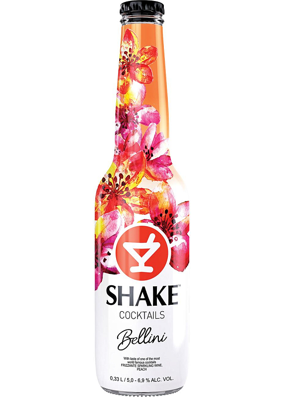 Слабоалкогольный напиток Shake Bellini 6°