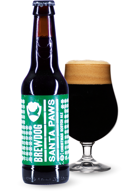 Пиво BrewDog «Santa Paws» темне нефільтроване 8.2° купити в Hop Hey | Море Пива Пиво BrewDog «Santa Paws» темне нефільтроване 8.2°