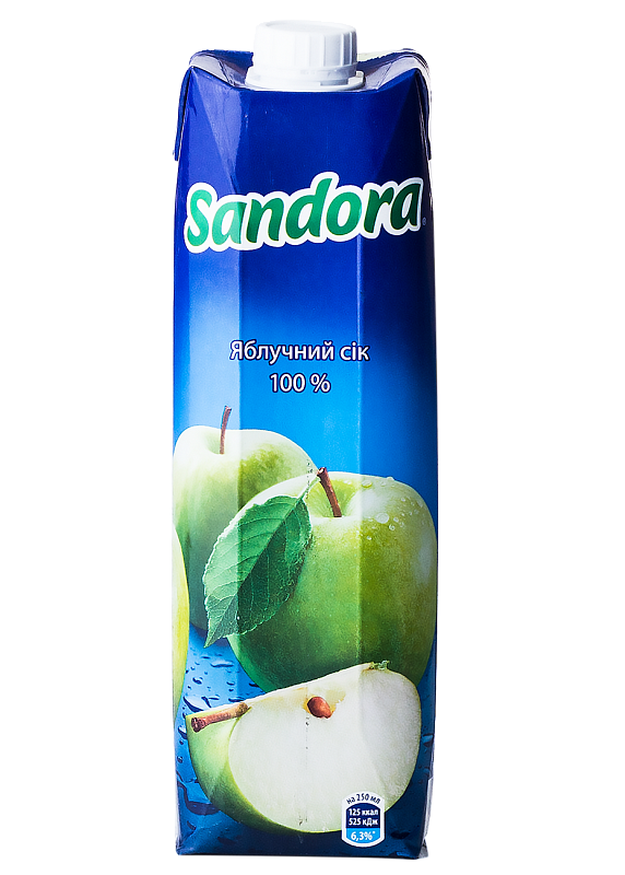Сік Сандора яблучний 0.95l