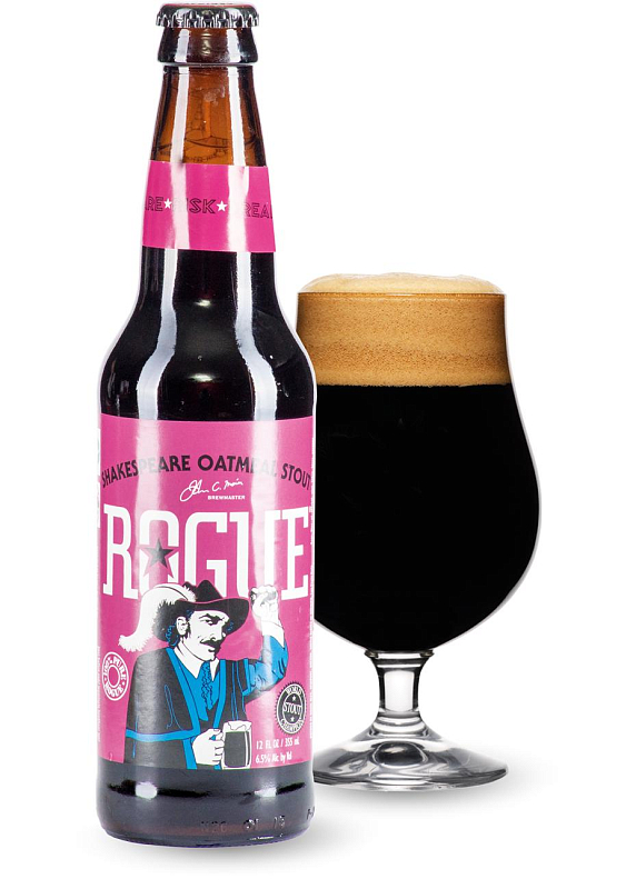 Пиво Rogue «Shakespeare Stout» темне фільтроване 5.8°