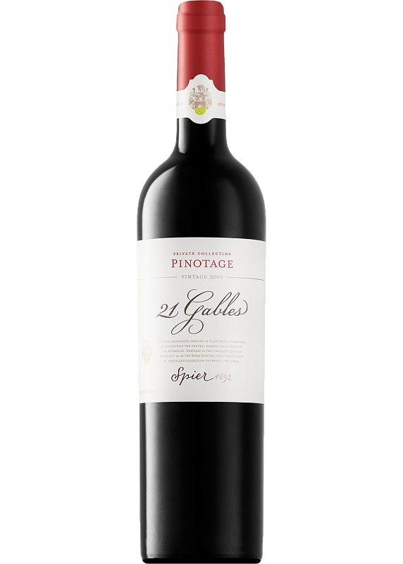 Вино Spier Wines Pinotage 21 Gables червоне сухе 14.5°