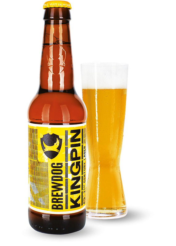 Пиво BrewDog «KingPin» светлое фильтрованное 4.7°