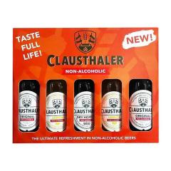Набор безалкогольного пива Clausthaler 0.33л х 5шт