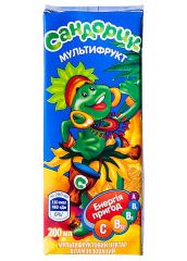 Нектар Сандорик мультифруктовый 0.2l