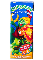 Нектар Сандорик виноградно-яблочный 0.2l