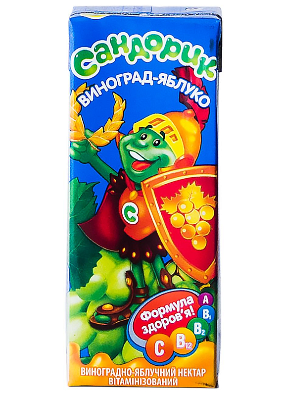 Нектар Сандорик виноградно-яблочный 0.2l