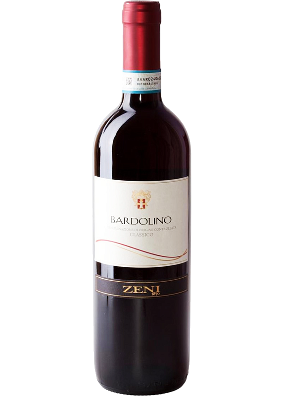 Вино Zeni Bardolino Classico червоне сухе 12°