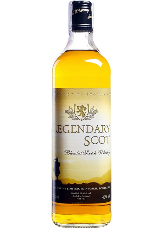 Виски J&W Hardie Legendary Scot Blended Scotch 40°