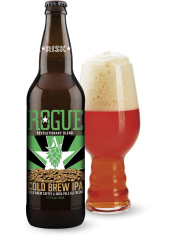 Пиво Rogue «Cold Brew IPA» темное фильтрованное 7.5°