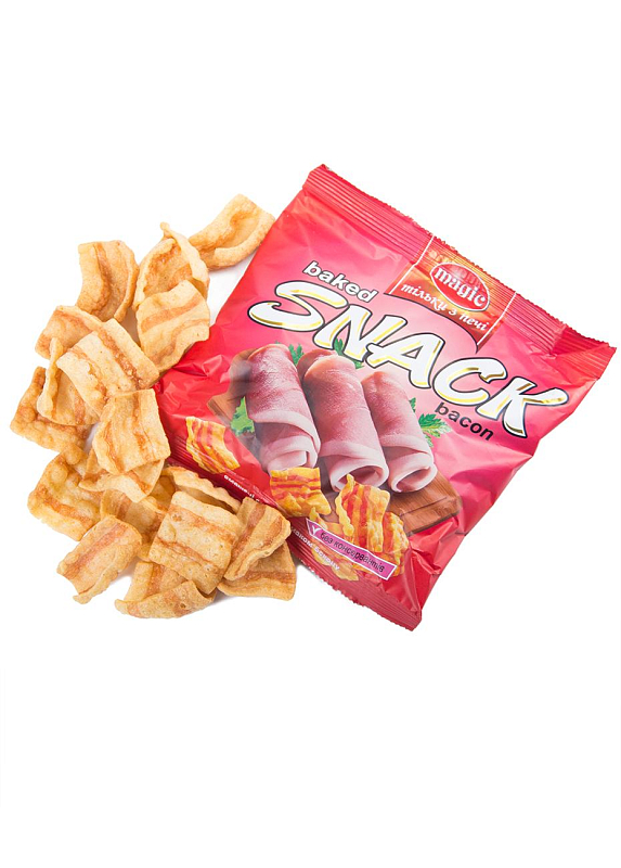 Закуска до пива снеки «Magic» солоні зі смаком бекона 40г