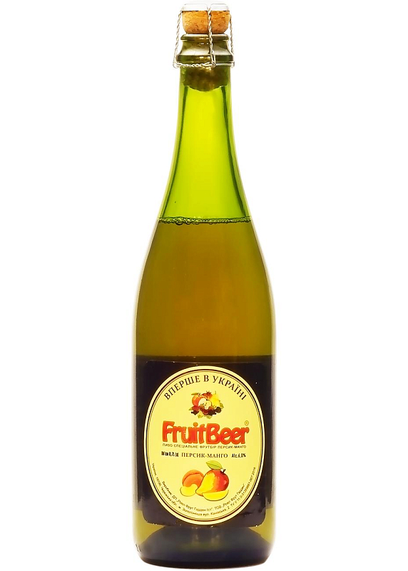 Пиво «FruitBeer персик-манго»