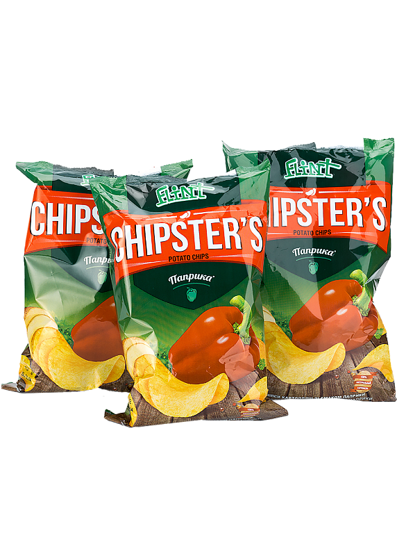 Чіпси до пива Chipsters «Паприка» 70г купити в Hop Hey | Море Пива Чіпси до пива Chipsters «Паприка» 70г