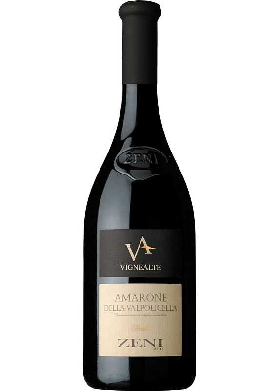 Вино Zeni Fratelli s.a.s. Amarone della Valpolicella Classico 2012 красное сухое 15°