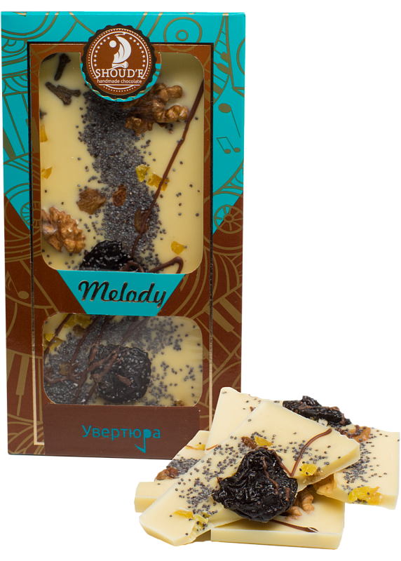 Плитка шоколадная  Shoude Увертюра 100г