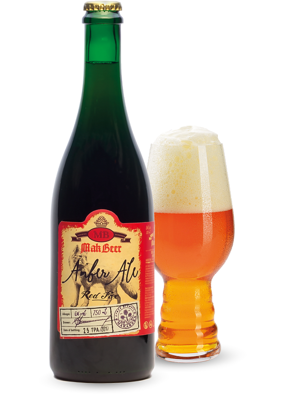 Пиво MakarBeer Amber Ale 0.75л купить в Hop Hey | Море Пива Пиво MakarBeer Amber Ale 0.75л