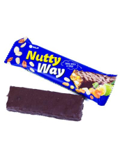 Батончик мюсли «Nutty Way» ореховый с фруктами в глазури, 40 г