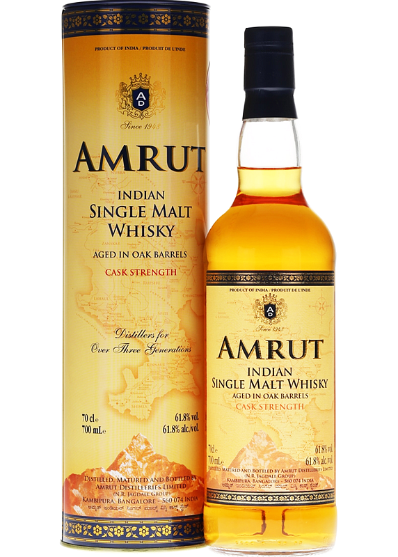 Віскі Amrut Indian Tube 46°