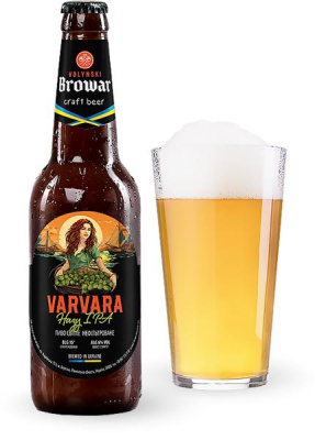 Пиво Volynski Browar Varvara 0.35л