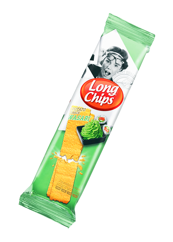 Чипсы к пиву Long Chips «Васаби» 75г