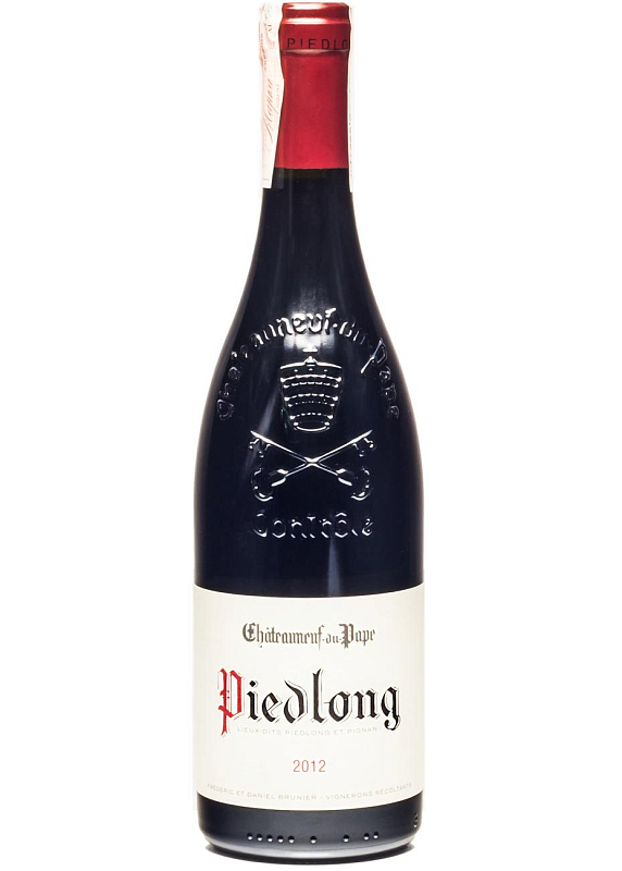 Вино Vignobles Brunier Shatemmeuf-du-Pape Piedlong 2012 красное сухое 14.5°
