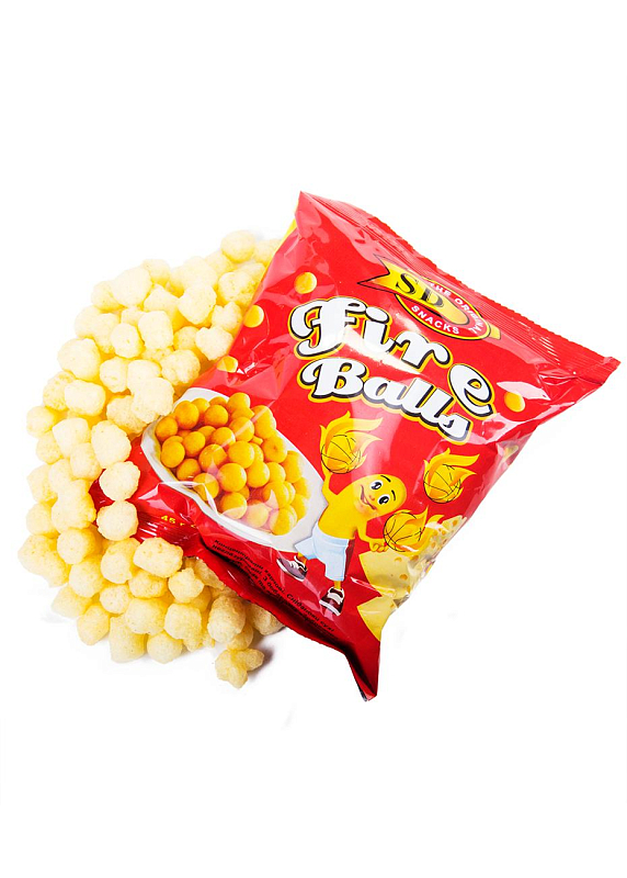 Кукурудзяні снеки «Fire Balls», 45 г