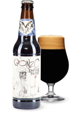 Пиво Flying Dog «Gonzo Imperial Porter» темное фильтрованное 9.2°