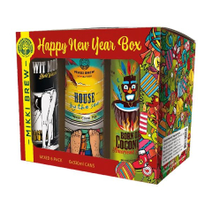 Набор пива Mikki Brew Happy New Year Box 0.33л x 6шт