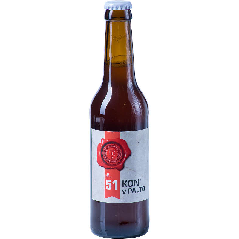 Пиво FDB «Kon' v palto» світле нефільтроване 5.4°