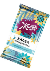Халва «Жайвир» подсолнечная с ароматом ванили, 160г
