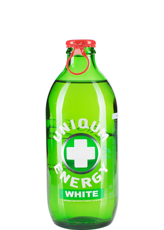 Слабоалкогольний Енергетик Energy&Uniqum White 5°