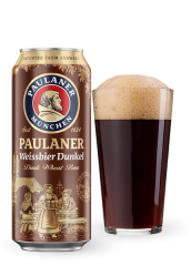 Пиво Paulaner Dunkel Hefe-Weissbier 0.5л