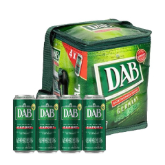 Набор пива DAB Export 0.5л х 4шт + термосумка