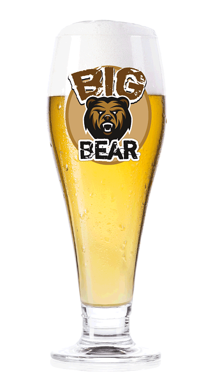 Пиво «Big Bear» світле нефільтроване 4.9° купити в Hop Hey | Море Пива Пиво «Big Bear» світле нефільтроване 4.9°
