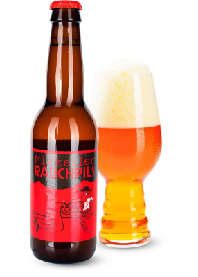 Пиво Mikkeller «Rauchpils» светлое нефильтрованное 4.6°