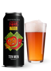 Пиво Ten Men «Berry Blood: tomato and pepper» 0.5л