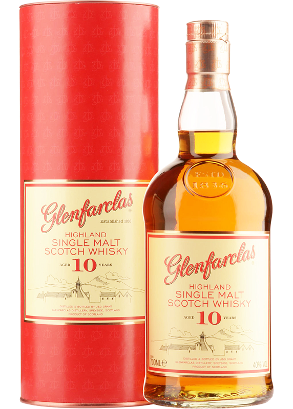 Віскі Glenfarclas 10 Y.O. 40°