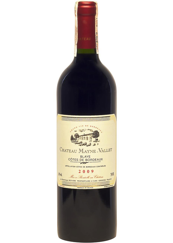 Вино Chateau Mayne-Vallet червоне сухе 14.5°