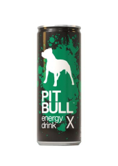 Энергетический напиток «Pit Bull» икс 0.25л