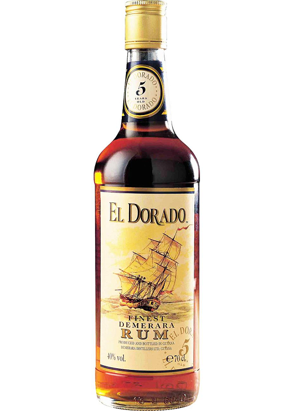 Ром El Dorado Dark 37.5°