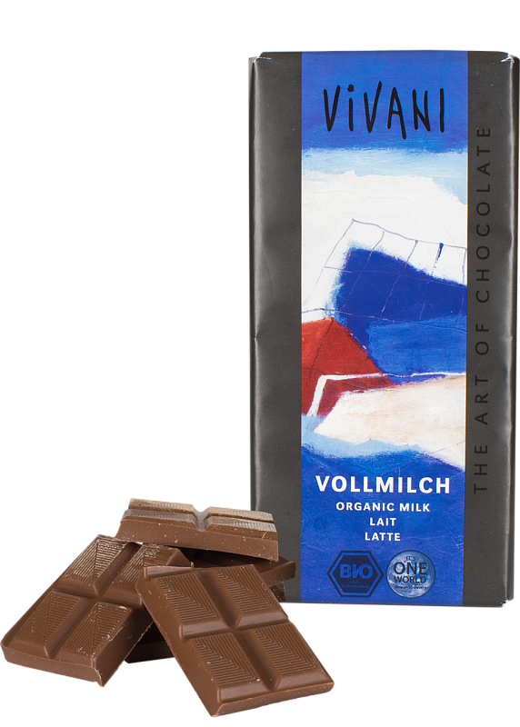 Шоколад молочний Vivani 100г